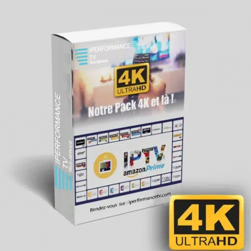 Abonnement IPTV 4K Premium - iPerformanceTV